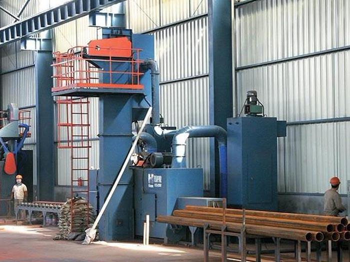 襄樊网架杆件拋丸