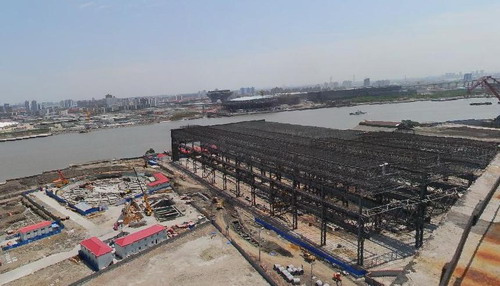 襄樊船厂网架工程